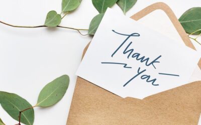 The Art of Saying Thank You